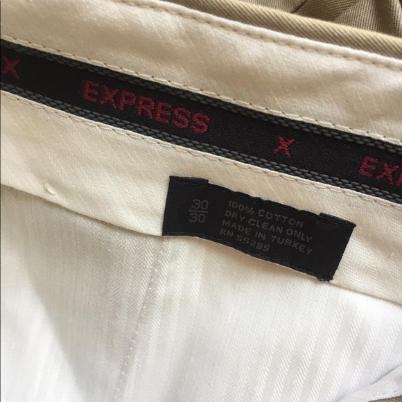 Express Pants Express Khaki Dress Pants Poshmark